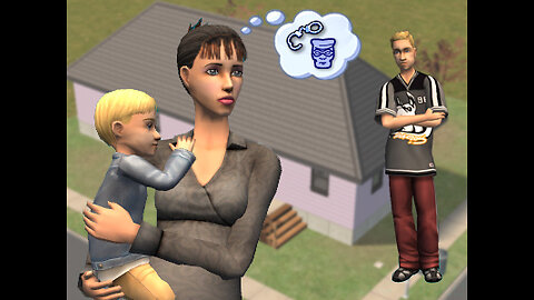 The Broke Household in the Sims 2!