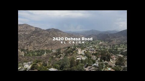 2420 Dehesa Road in El Cajon!