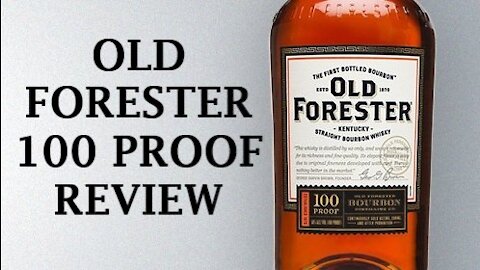Old Forester 100 Review - Best Budget Bourbon ? Also What Temperature do You drink your Whiskey at ?