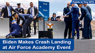 Biden Crash Landing at Air Force Academy Graduation Event