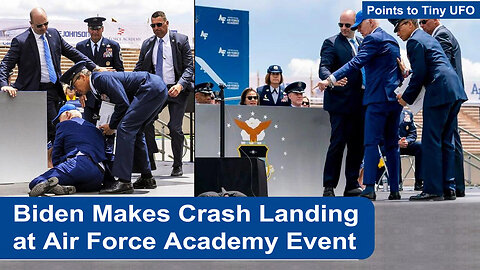 Biden Crash Landing at Air Force Academy Graduation Event