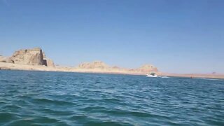 Kayaking on Lake Powell