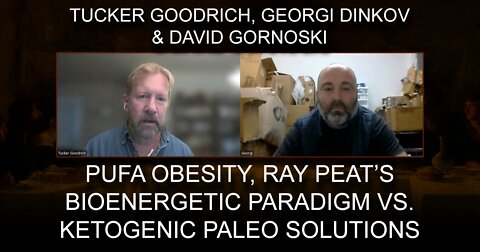 Georgi Dinkov, Tucker Goodrich on PUFA Obesity, Ray Peat's Paradigm vs Ketogenic Paleo Solutions