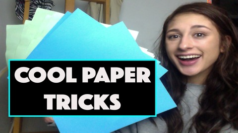 3 crazy things you can do with paper