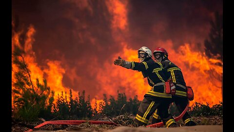 Spanish Firefighters Battle 'Monster' Wildfire | Russia Ukraine War
