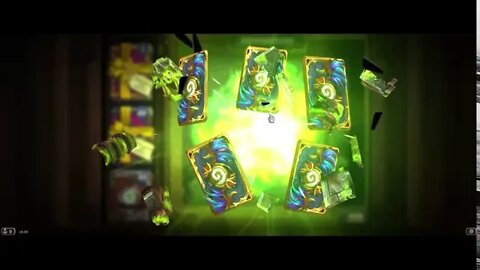 HEARTHSTONE ABRINDO PACOTE TERRALÉM