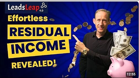 LeadsLeap Review, Over 1K per month effortless residual income