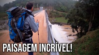 30km caminhando com 18kg nas costas... AGORA VAI!