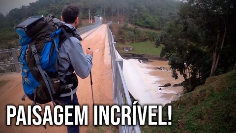 30km caminhando com 18kg nas costas... AGORA VAI!