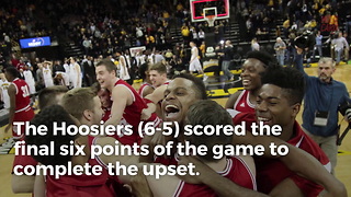 Indiana Upsets No. 18 Notre Dame On Missed Free Throw