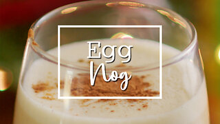 Top off your Christmas with this delicious egg nog recipe!