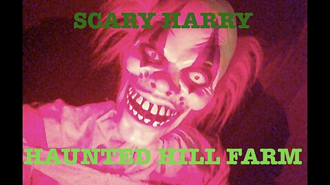 🎃 Haunted Hill Farm - Scary Harry (Animated Creepy Clown) instructional setup!! 🤡