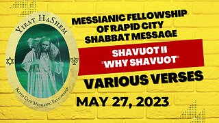 Why Shavuot?