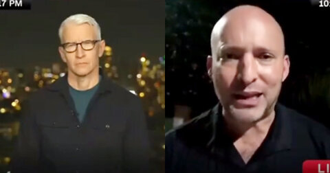 Former Israeli PM Snaps at Anderson Cooper Over Gaza Hospital Rocket Strike