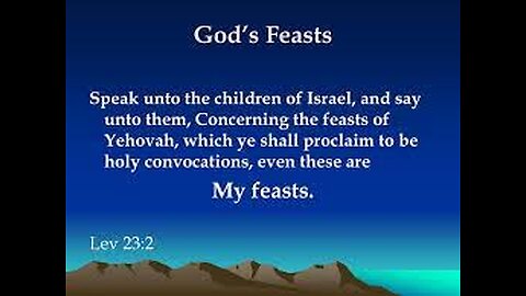 Torah With Skip and David - Week Three - The Feasts of Yehovah