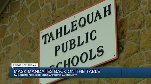 Tahlequah Public Schools votes to approve mask requirement for students