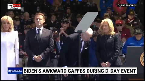 Joe Biden's Gaffes During the 80th D-Day Anniversary Ceremony.mp4