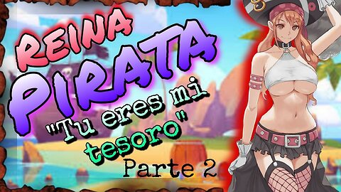 ASMR ROLEPLAY Español 🏴‍☠️ atrapado con la Reina PIRATA en una ISLA desierta 💋