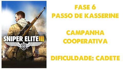 Sniper Elite III - Cooperativo Online - Fase 6