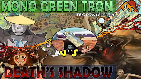 Mono Green Tron VS Grixis Death's Shadow｜Boseiju or Blast Zone?｜ Magic The Gathering Online ｜ Modern