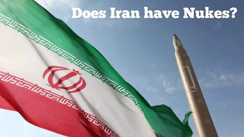UPDATE: Iran Might Already have Nukes