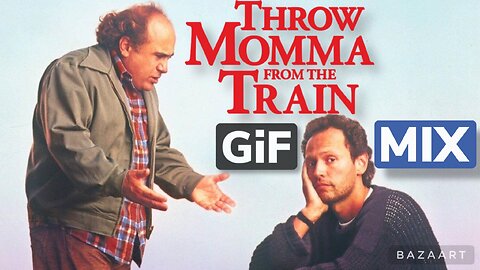 Throw Momma From The Train #gif #dannydevito #billycrystal