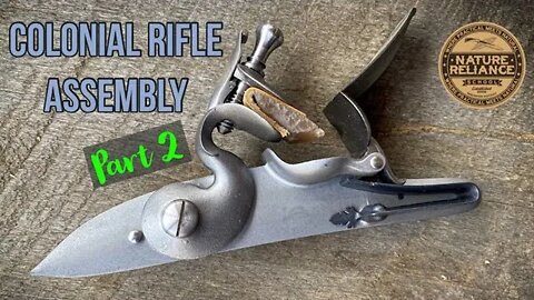 Colonial Long rifle Assembly - Part 2 Barrel/Lock Prep and Install