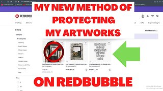 How to protect your artworks on Redbubble