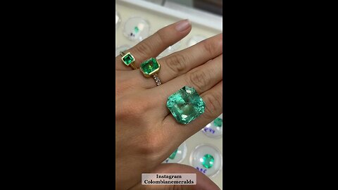 Loose unset large, medium, small Colombian, Zambian, Brazilian earth mined emerald store online