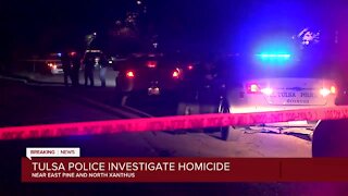 Tulsa Police Investigate East Pine Homicide