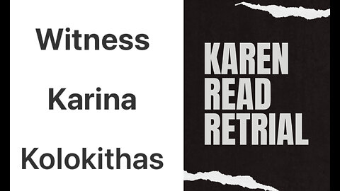 Killer Karen Read: Witness Karina Kolokithas On D&E Pizza