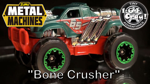 "Bone Crusher" in Green- Model by Metal Machines by ZURU