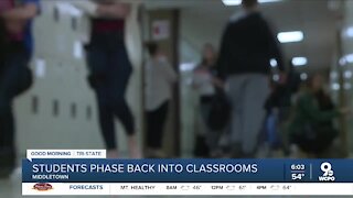 Middletown schools phase students back into classrooms