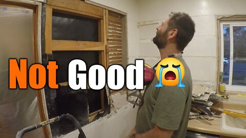 Massive Kitchen Reno | Knocking Down Walls | THE HANDYMAN |