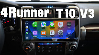 T10 V3 4Runner Head Unit Review - Apple Carplay for 4Runner