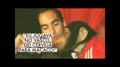 EDMUNDO DEU CERVEJA PARA O MACACO 🐵 FALOU DO VASCO