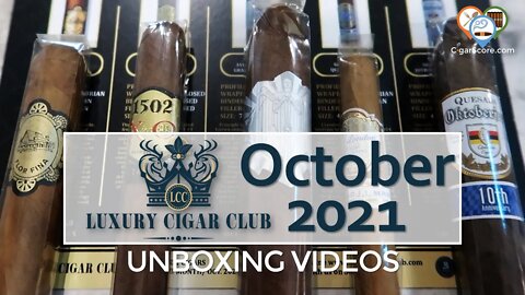 DAS AWESOME! Das HUGE! Unboxing - Luxury Cigar Club October 2021