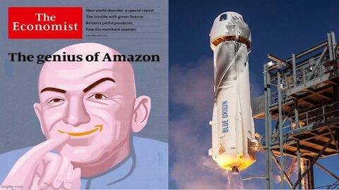 Jeff Bezos AKA Dr Evil Goes To Space - Made In A Hollywood Basement!