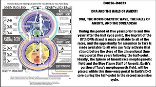 DNA, THE MORPHOGENETIC WAVE, THE HALLS OF AMENTI, AND THE DOREADESHI During the period of five yea