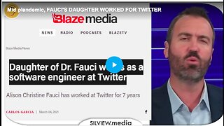 Fauci’s admission that his daughter previously worked as Twitter’s software engineer