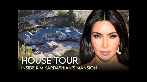 Kim Kardashian | House Tour | $7 Million Spaceship Mansion in Palm Springs & More