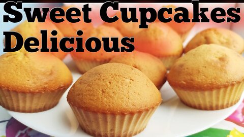 Try a little and prepare delicious cupcakes at home. Homemade Cupcakes Delight