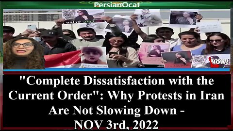 Complete Dissatisfaction with the Current Order Why Protests in Iran Are Not Slowing Down