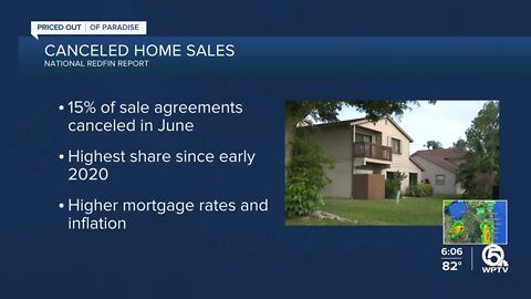 Study: Home sales getting canceled at highest rate since pandemic began