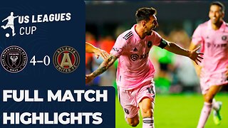 Inter Miami CF vs Atalanta Match Highlights | Messi and Taylor Brace