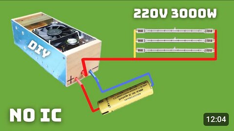 How to make simple inverter and 12 to 220v 3000w : IC no d718 PART-2