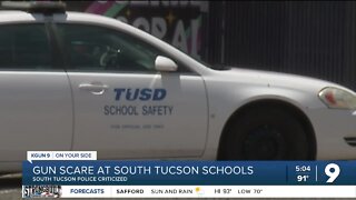 Slow response to gun near South Tucson School