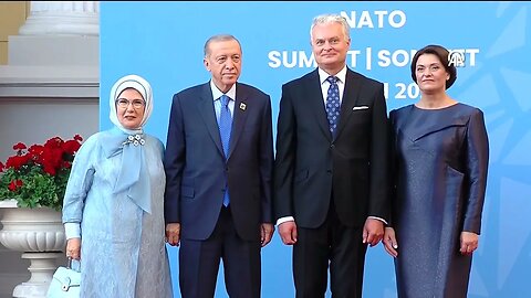 President Erdogan conducted intensive diplomatic traffic on the second day of the NATO Summit