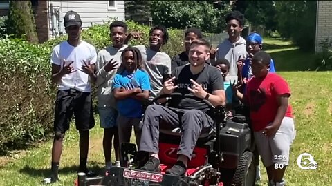 Good deed: Kent children help partially paralyzed man out of ditch