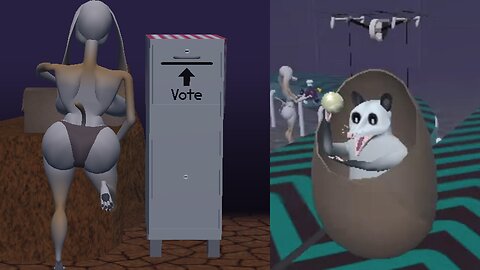 Allegations of Voter Fraud Take Cheeky Turn (Let's Play Forge Trail, Game W/ Pokemon Style Battles)